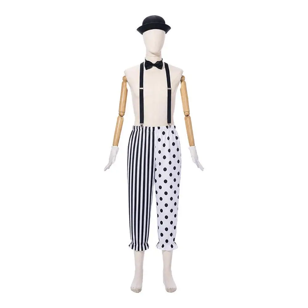 Anime Cosplay Couple - Set di Pagliacci Bianco e Nero
