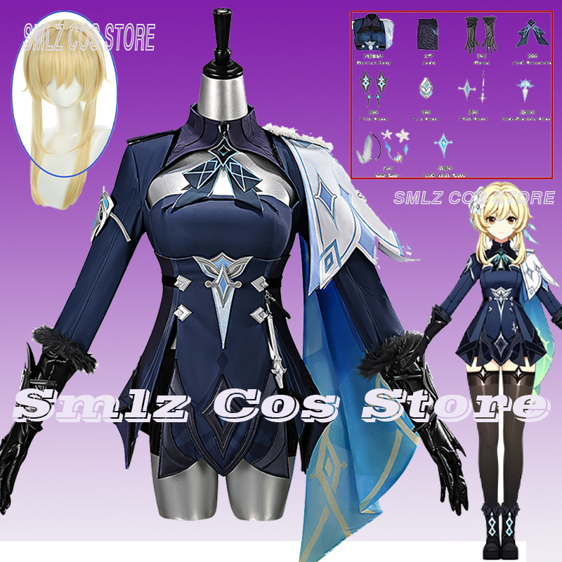 Anime Cosplay Ladies - 2026 Costume Cosplay Lumine Viaggiatrice di