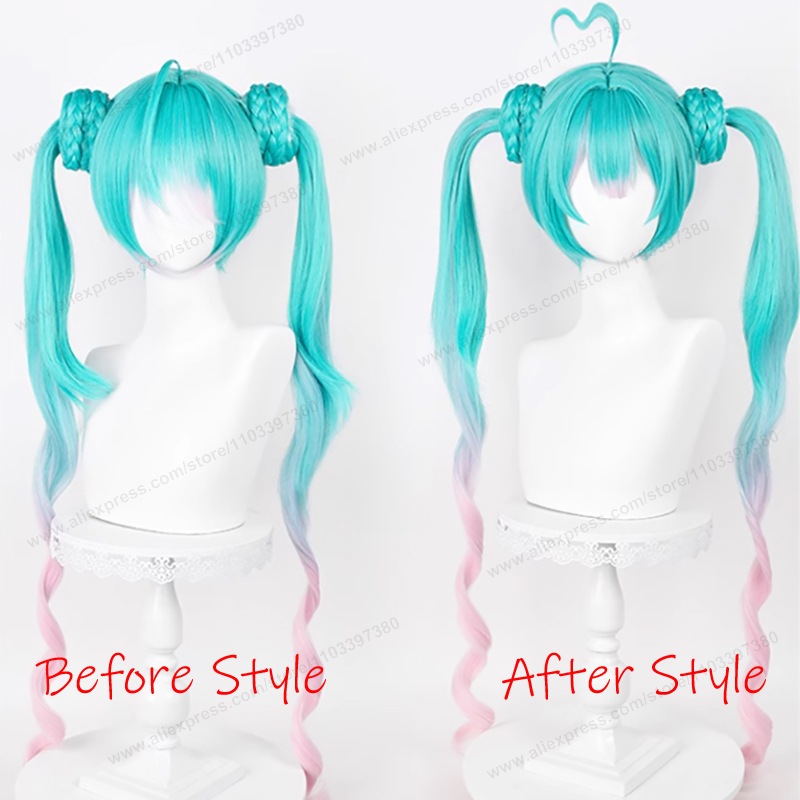 Anime Miku Fashion sottocultur - Anime Cosplay Blue Hair recensione e prezzo